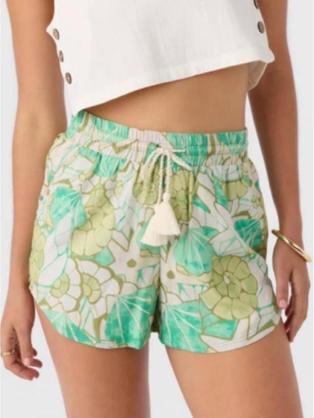 O'Neill Keagan green floral swim shorts Size S New with tags #summer #beachwear